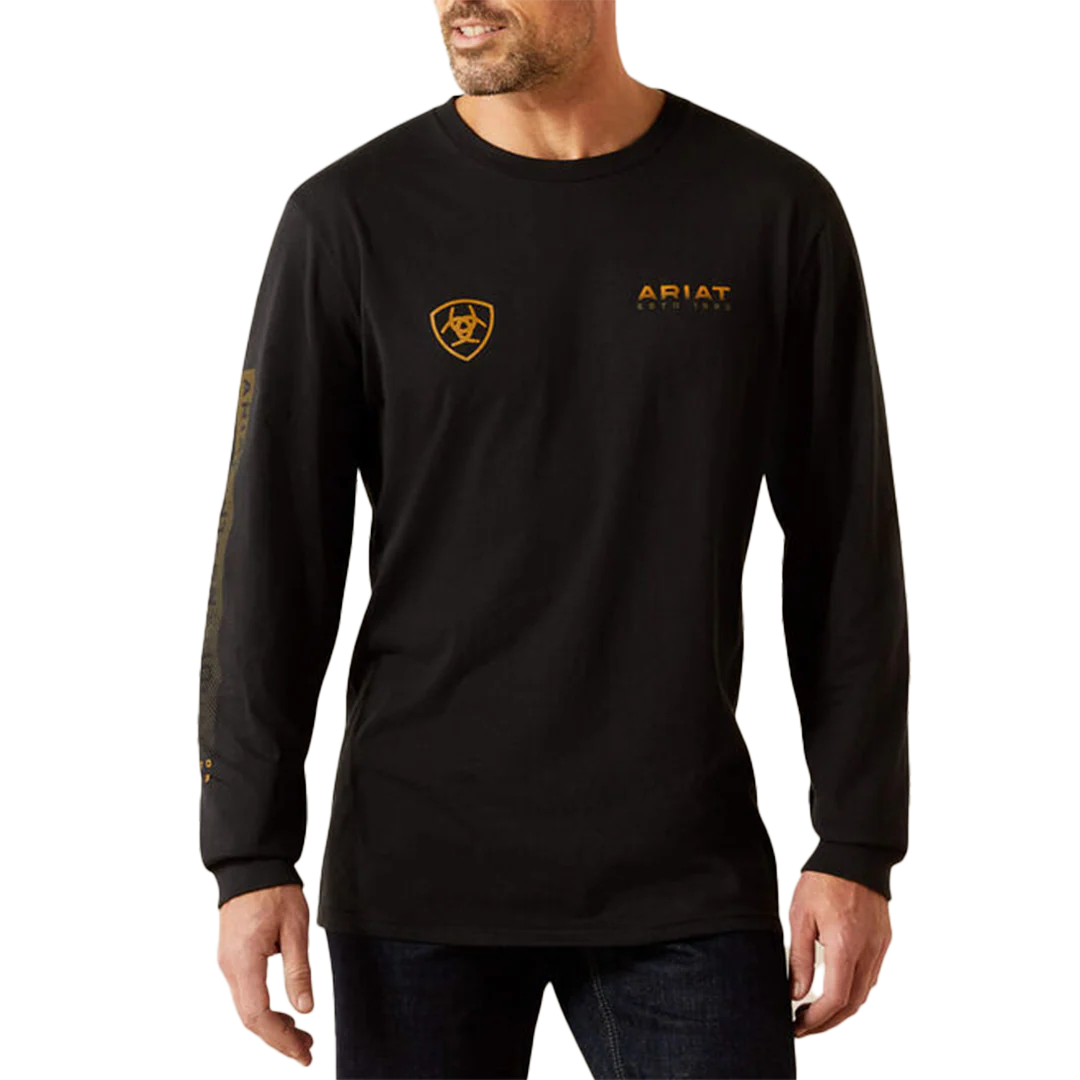 Ariat Men's Clean Stripe Long Sleeve T-Shirt