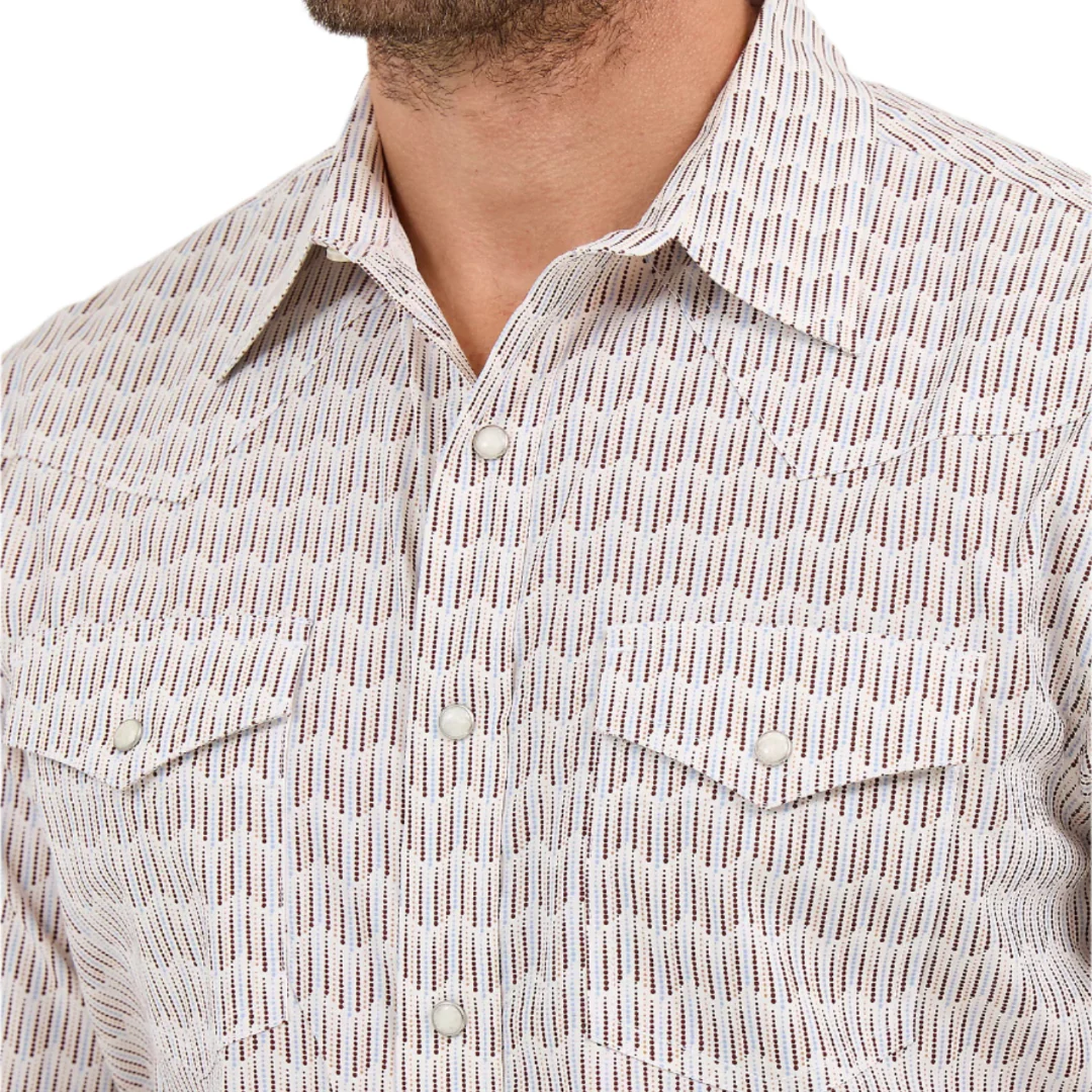 Wrangler Men's 20X Competition Advanced Comfort Long Sleeve Snap Shirt