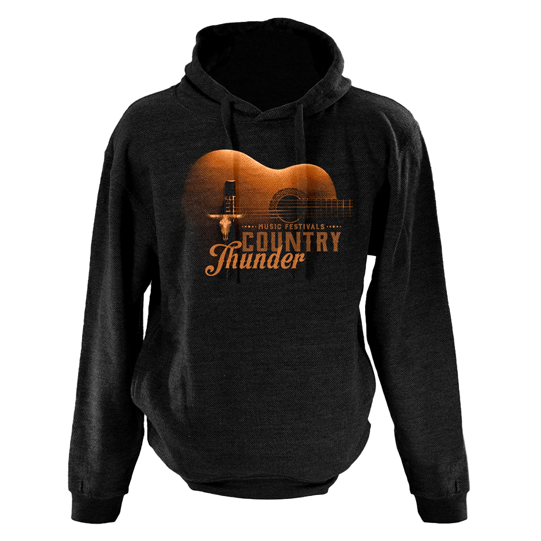 Country Thunder Unisex Guitar Hoodie