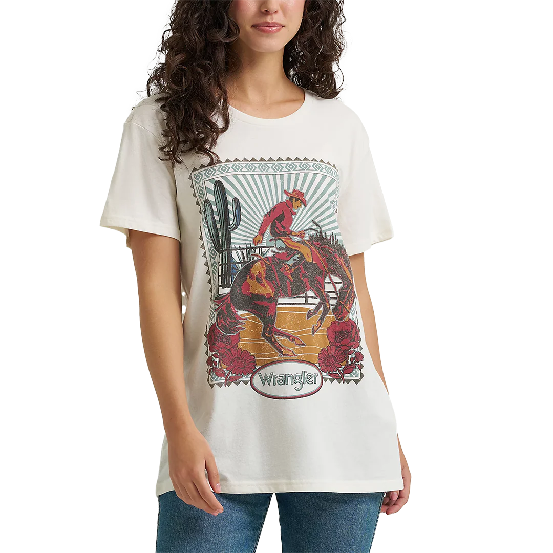 Wrangler Women's Western Graphic Boyfriend T-shirt
