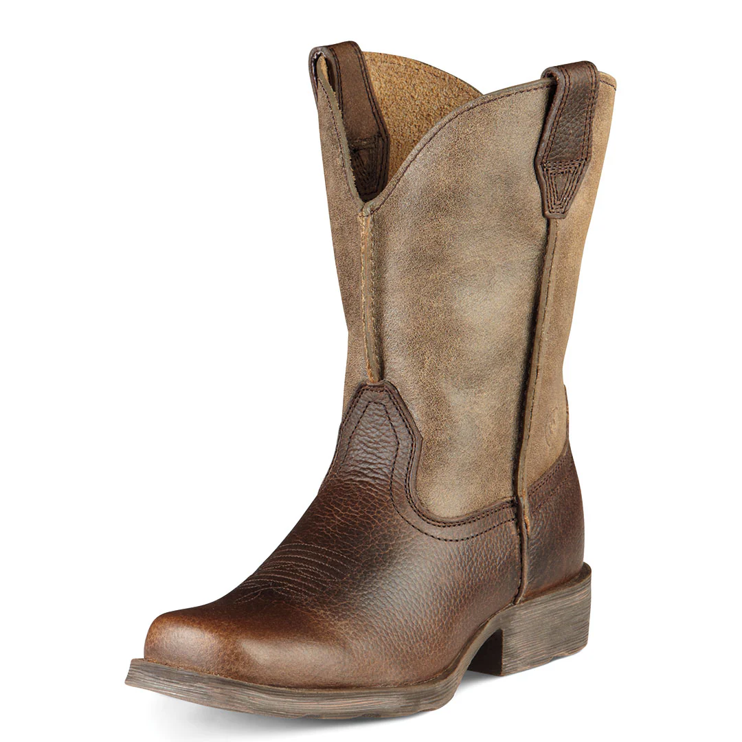 Ariat Kids' Rambler Square Toe Cowboy Boots