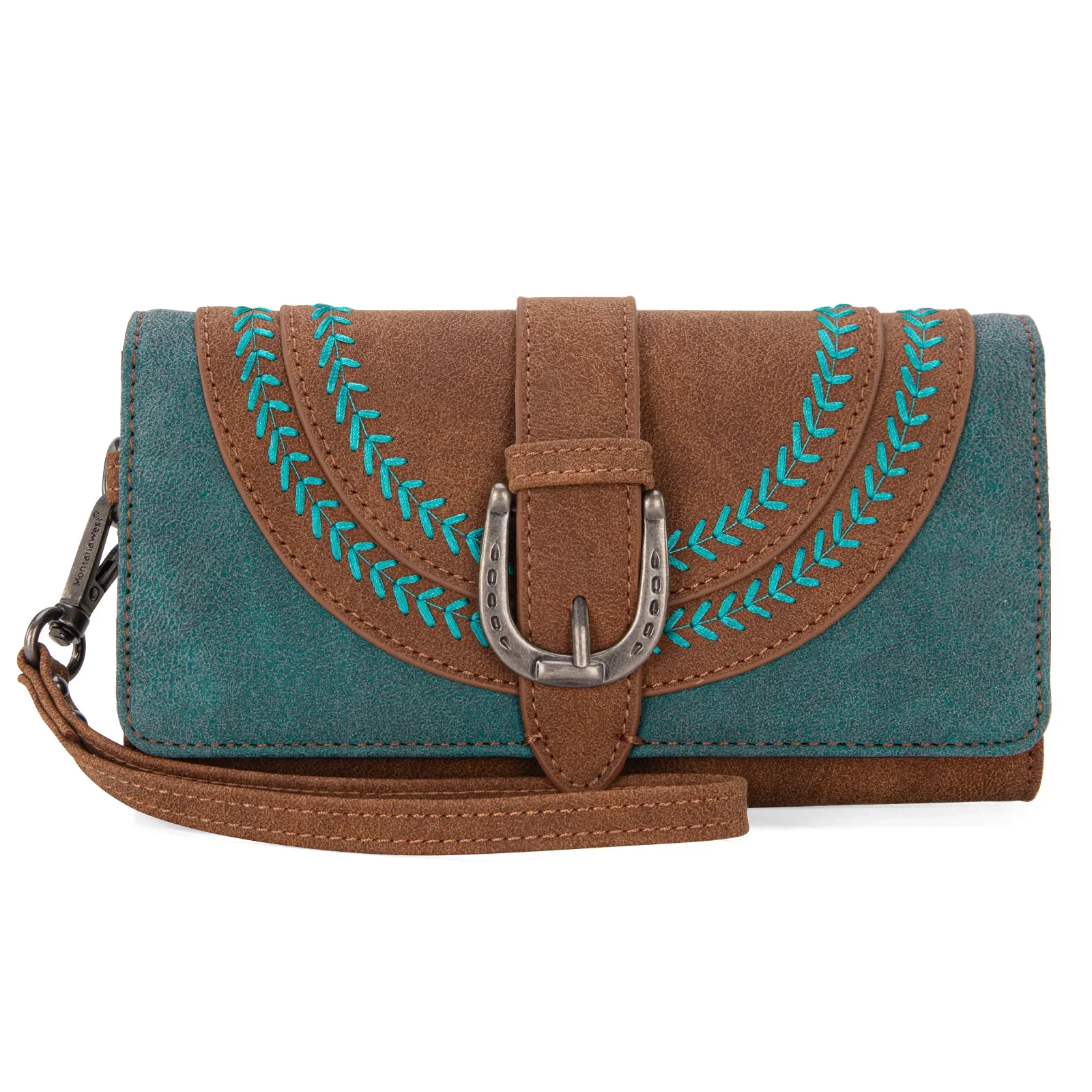 Montana West Buckle Collection Wallet