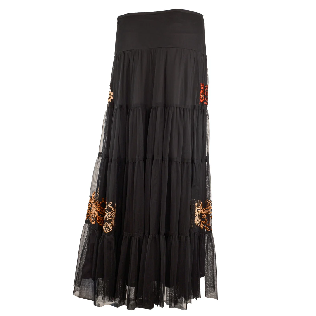 Vintage Collection Women's Waterfall Maxi Skirt