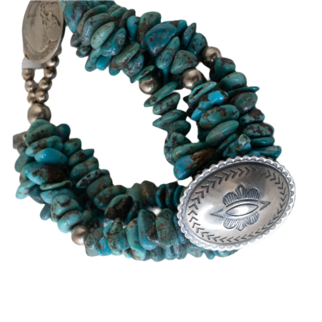 Paige Wallace 4 Strand Concho Bracelet