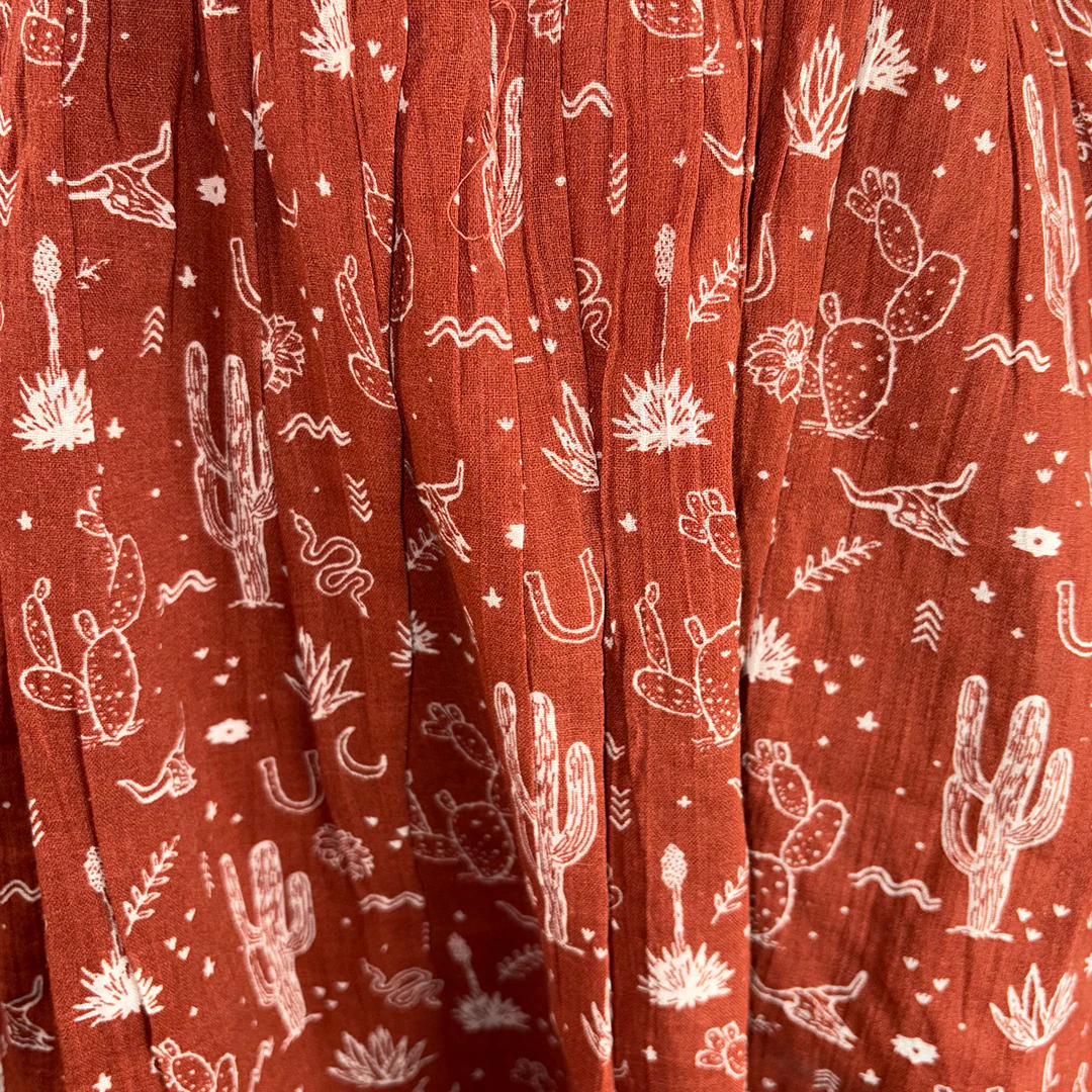 Rock & Roll Denim Women's Desert Print Mini Dress