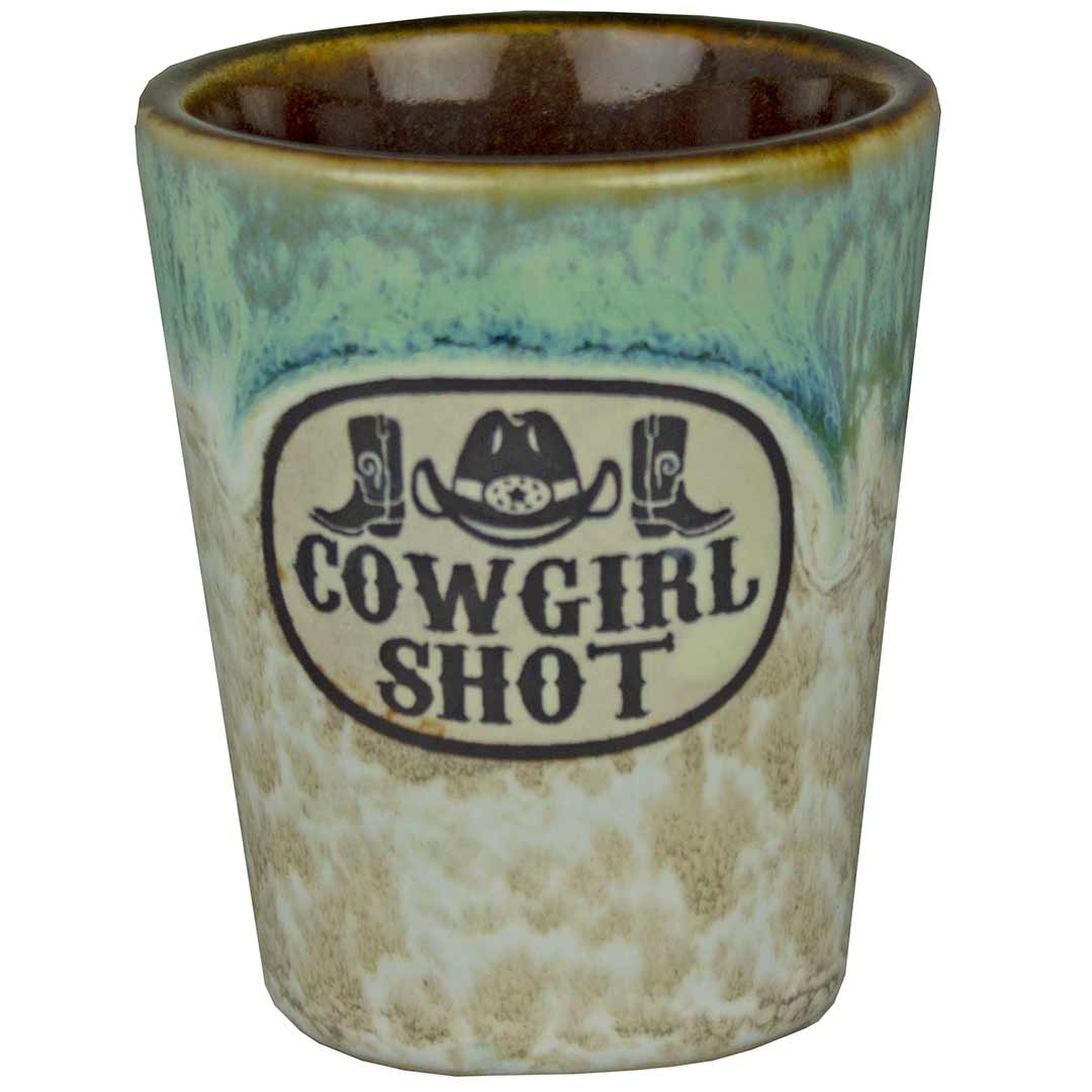 Calgary Stampede Cowgirl Shot Glass