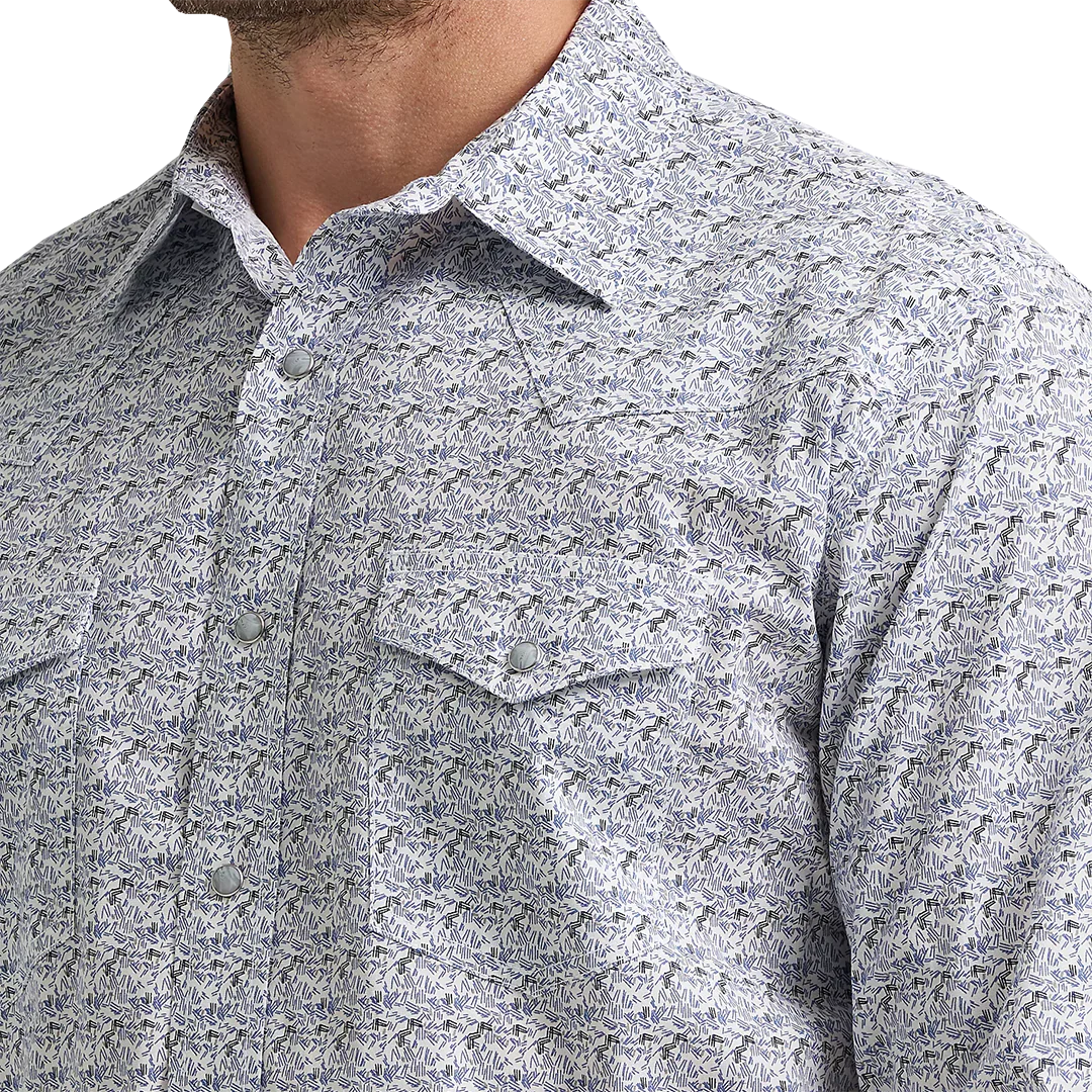 Wrangler Men's 20X Competition Advanced Comfort Long Sleeve Snap Shirt