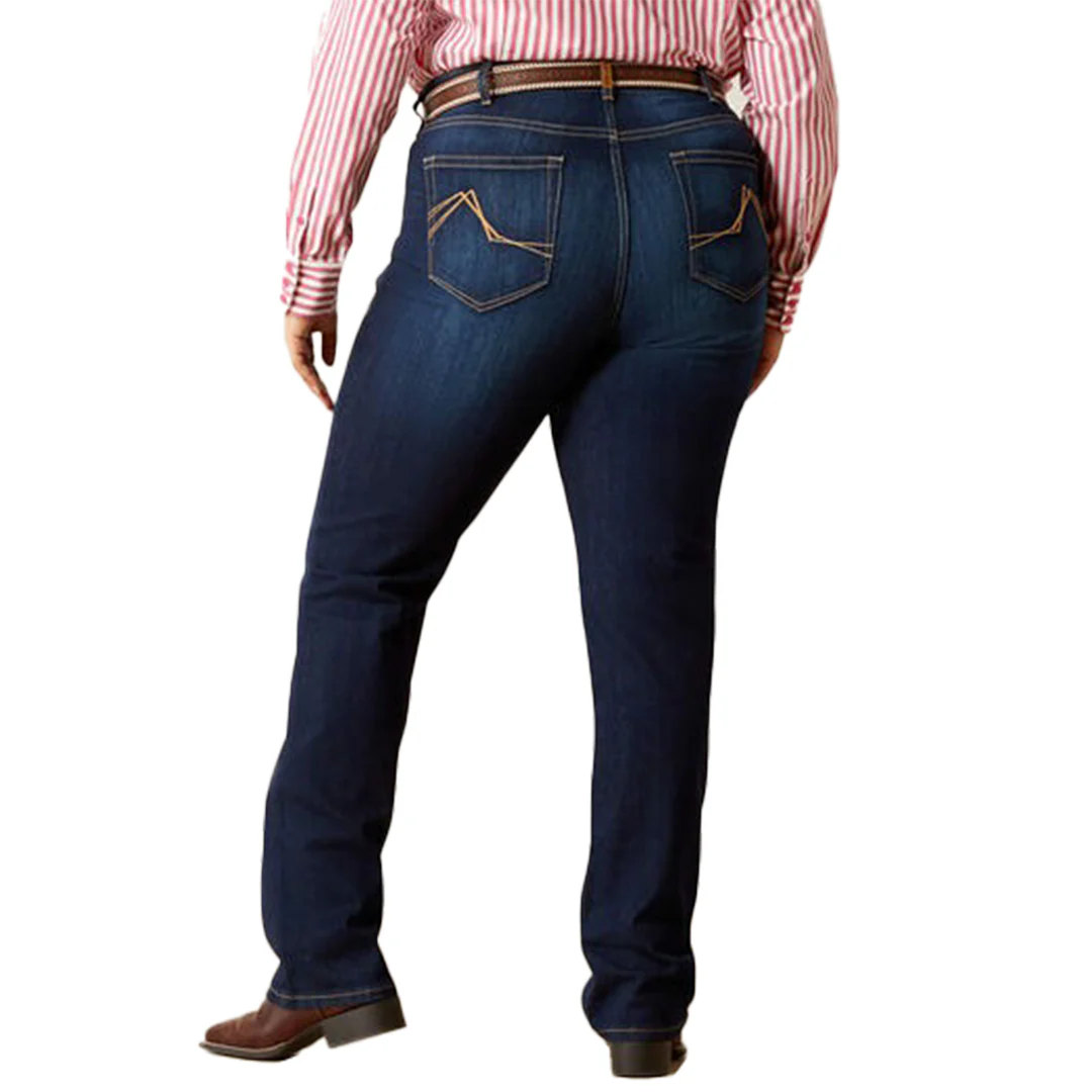 Ariat Women's Mid Rise Romana Straight Jeans