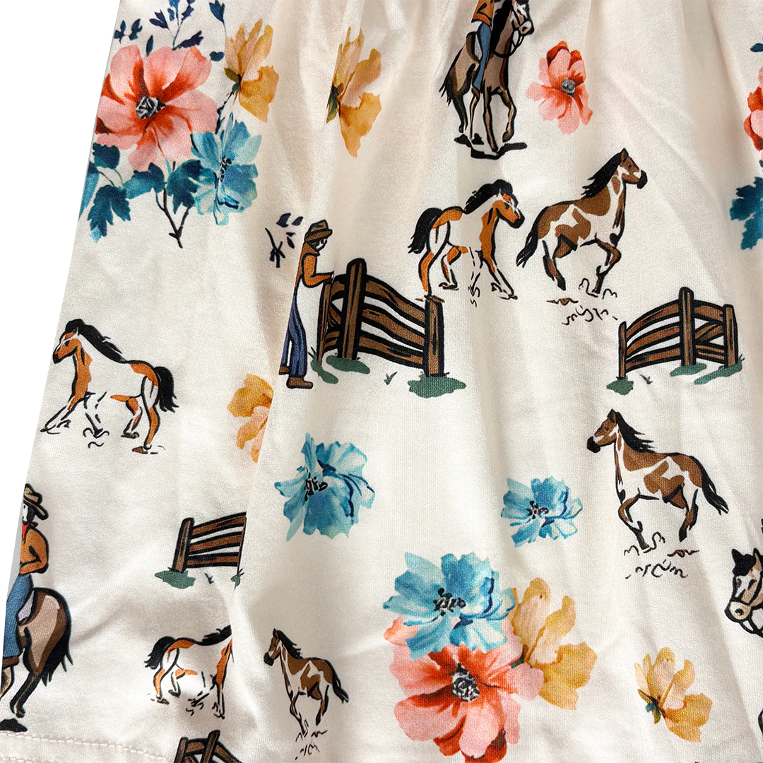 Shea Baby Ranch Life Print Dress