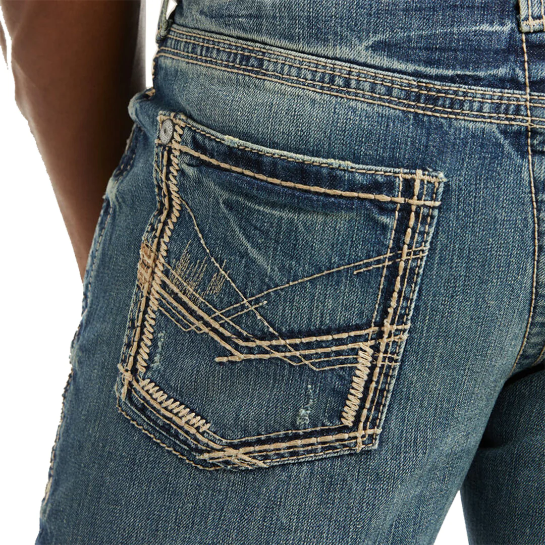 Ariat Men's M5 Slim Gambler Stackable Straight Leg Jeans