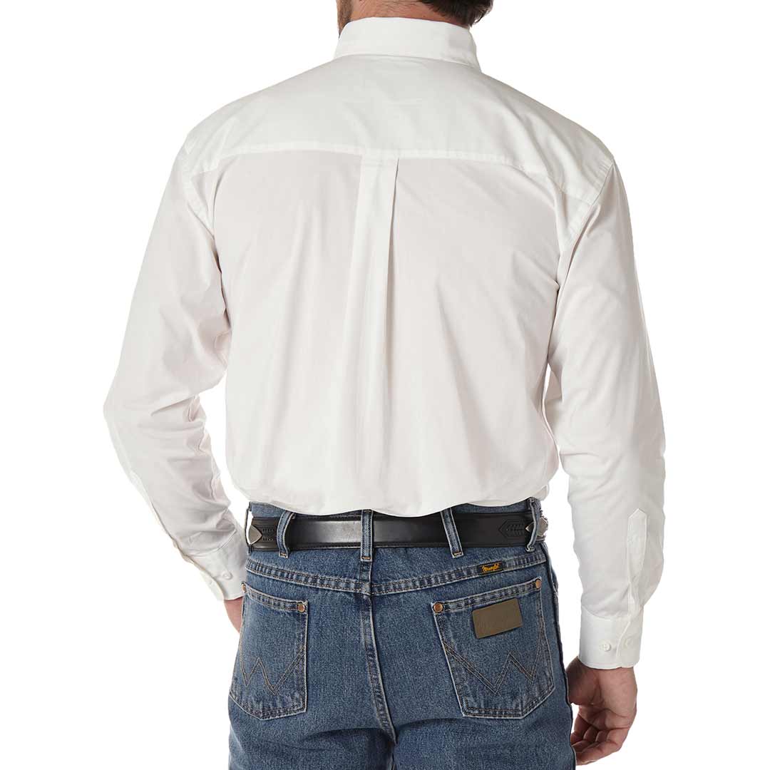 Wrangler Men's George Strait Solid Button-Down Shirt