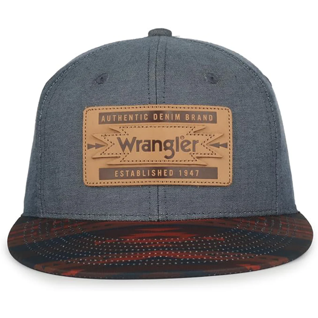 Wrangler Men's Aztec Brim Cap