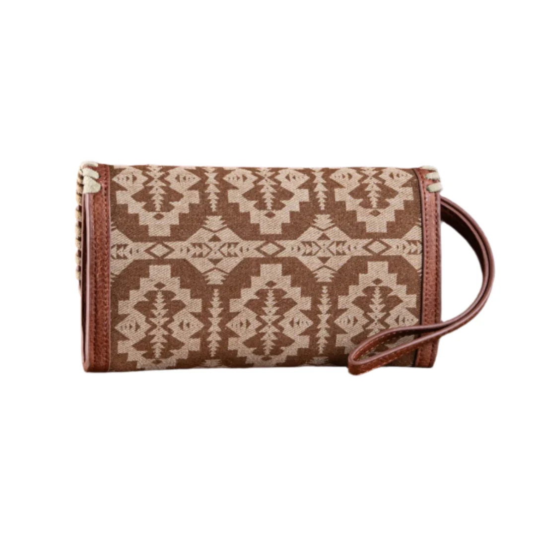 Wrangler Women's Southwestern Print Wallet And Shoulder Bag