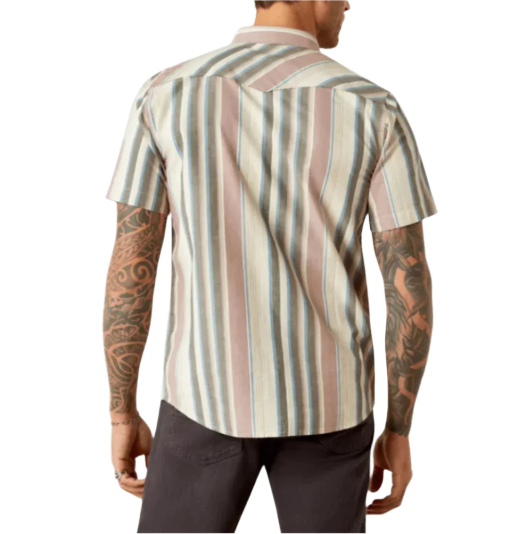 Ariat Men's Retro Hughie Short Sleeve Snap Shirt