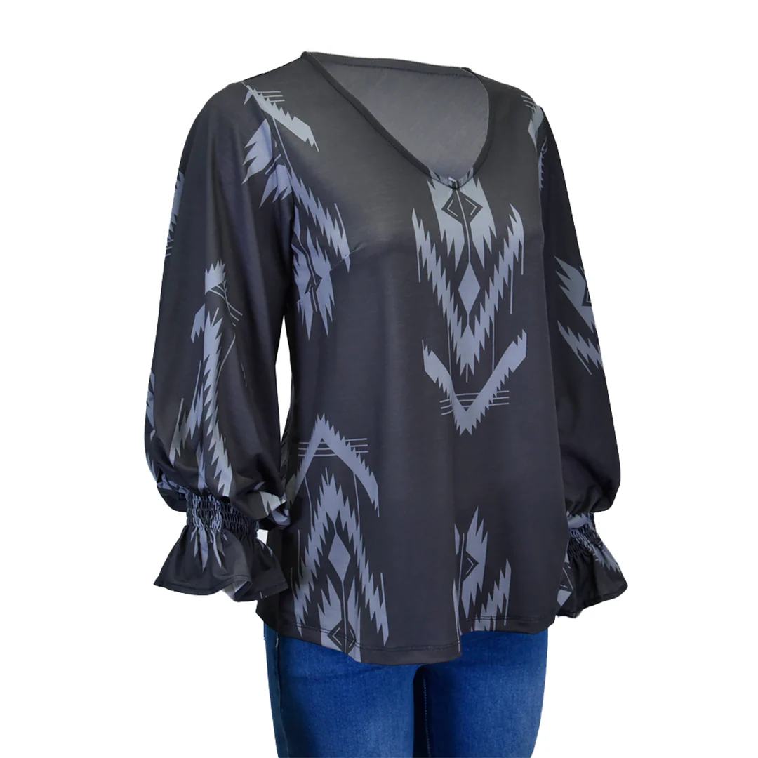 Cowgirl Hardware Women's Aztec Blouse
