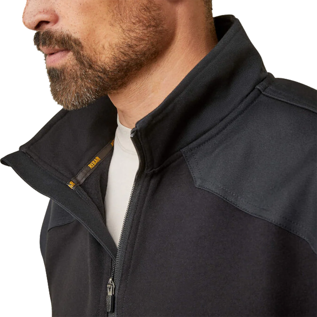 Ariat Men's Rebar Workman Duracanvas 1/4 Zip Sweatshirt