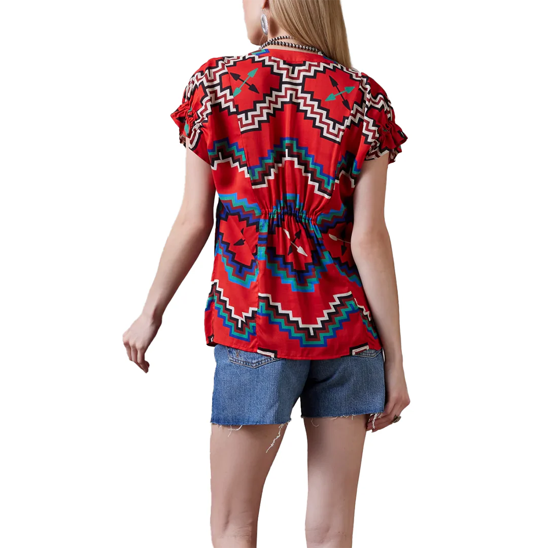 Double D Ranch Women's Fire Weaver Top