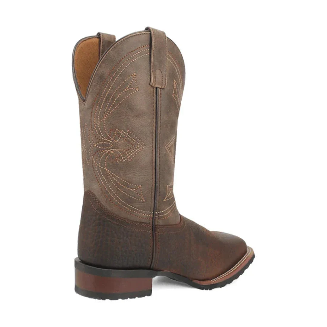 Laredo Men's Elias Western Square Toe Cowboy Boots