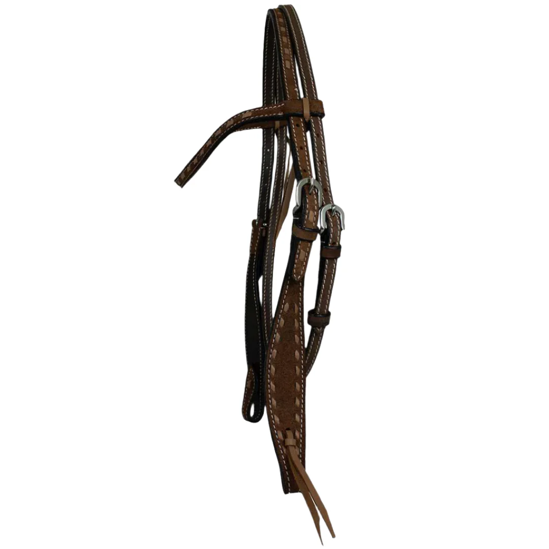 True North Trading Browband Buckstitch Headstall