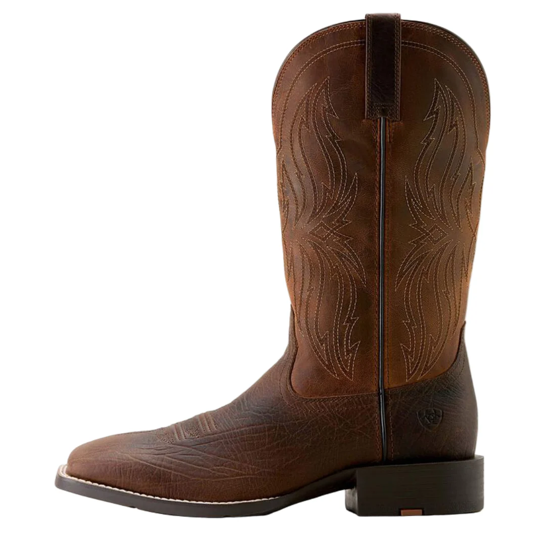 Ariat Men's Sport Rustler Wide Square Toe Cowboy Boots