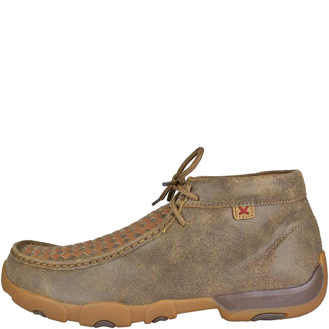 Twisted X Men's Checkered Chukka Driving Moc Shoes