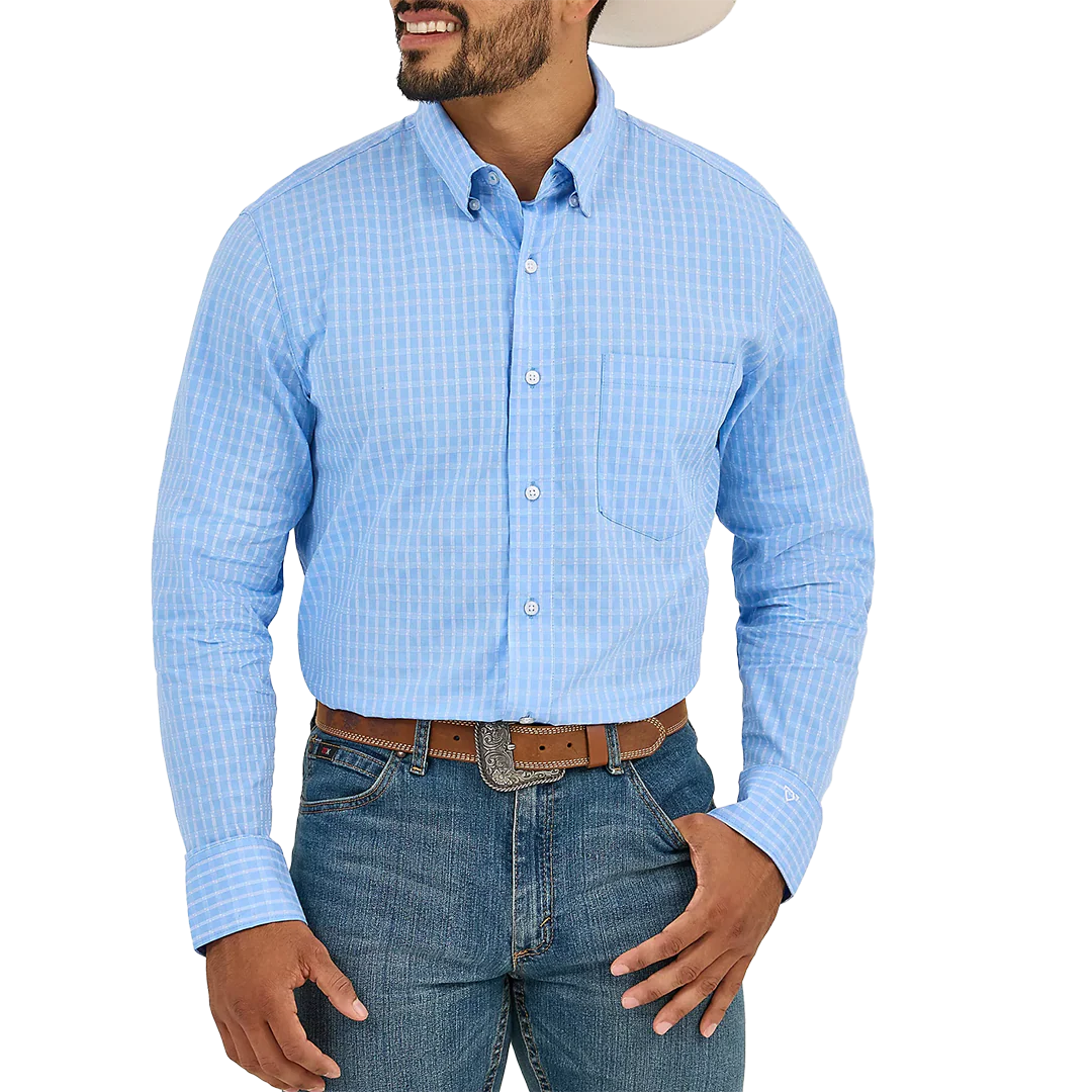 Wrangler Men's Cody Johnson Long Sleeve Button Shirt