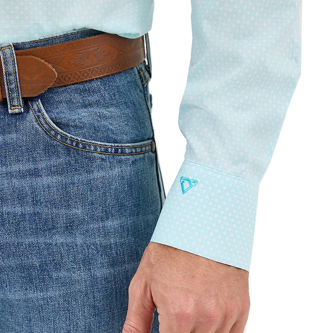 Wrangler Men's Cody Johnson Long Sleeve Button Shirt