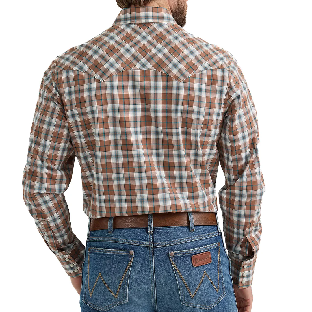 Wrangler Men's Retro Sawtooth Snap Shirt