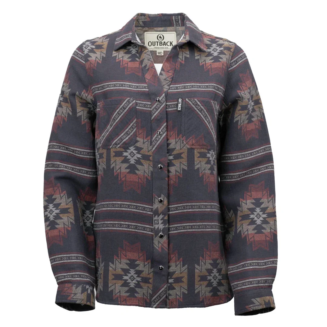 Outback Trading Co. Women's Brianna Snap Shirt