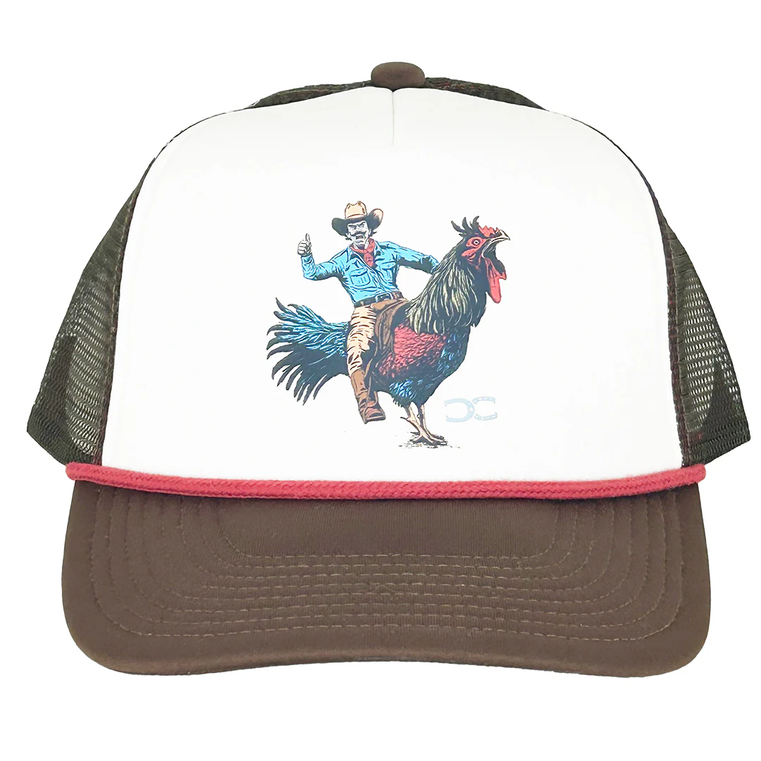 Cowboy Cool Unisex Rooster Cap
