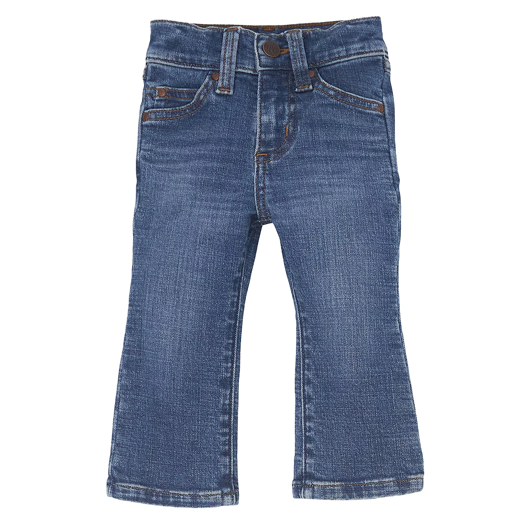 Wrangler Girls' Stitched Bootcut Jeans