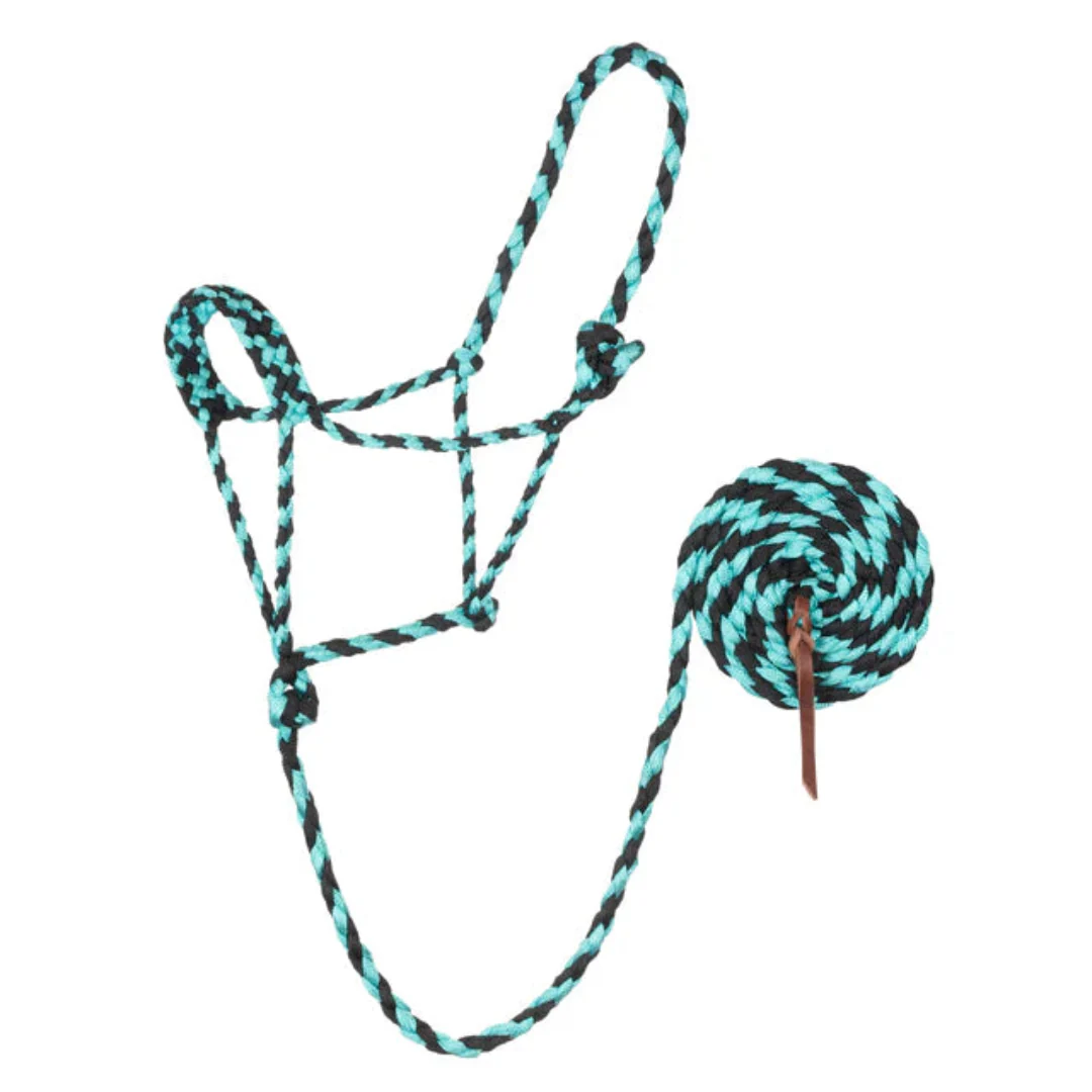 Weaver Braided Rope Halter with 10' Lead