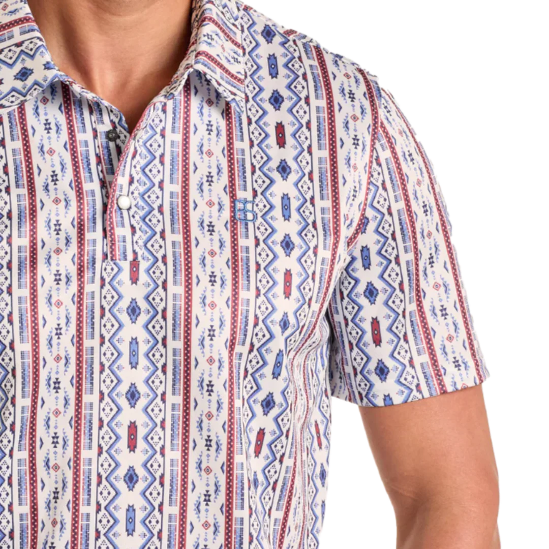 Panhandle Men's Southwestern Aztec Performance Polo
