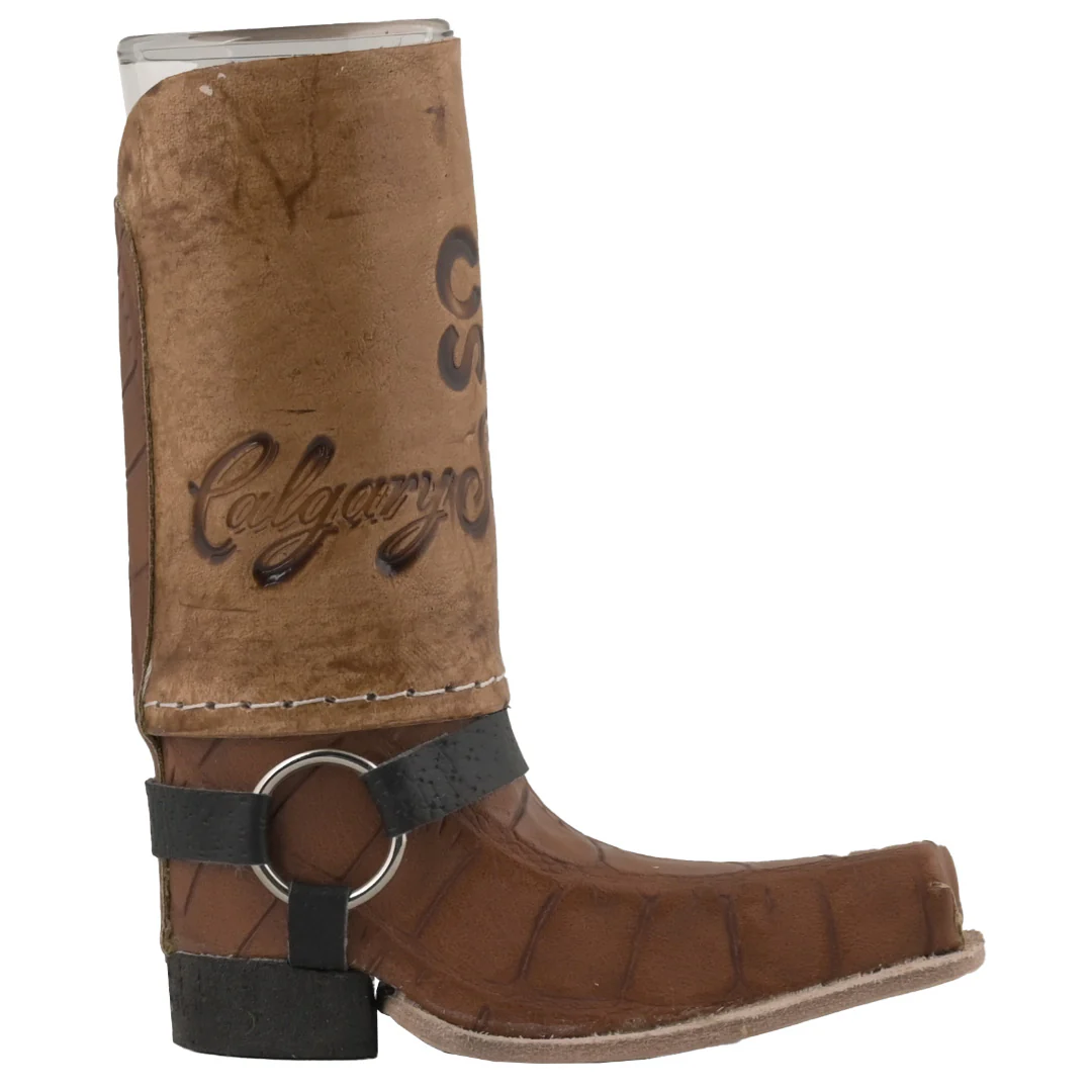 Calgary Stampede Cowboy Boot Shot Glass