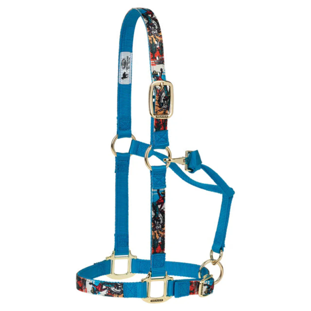 Weaver Patterned Adjustable Halter 1