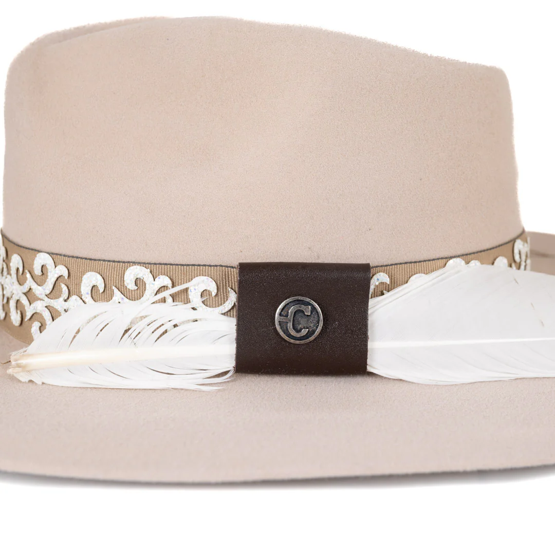 Corral Women's Floral Felt Hat