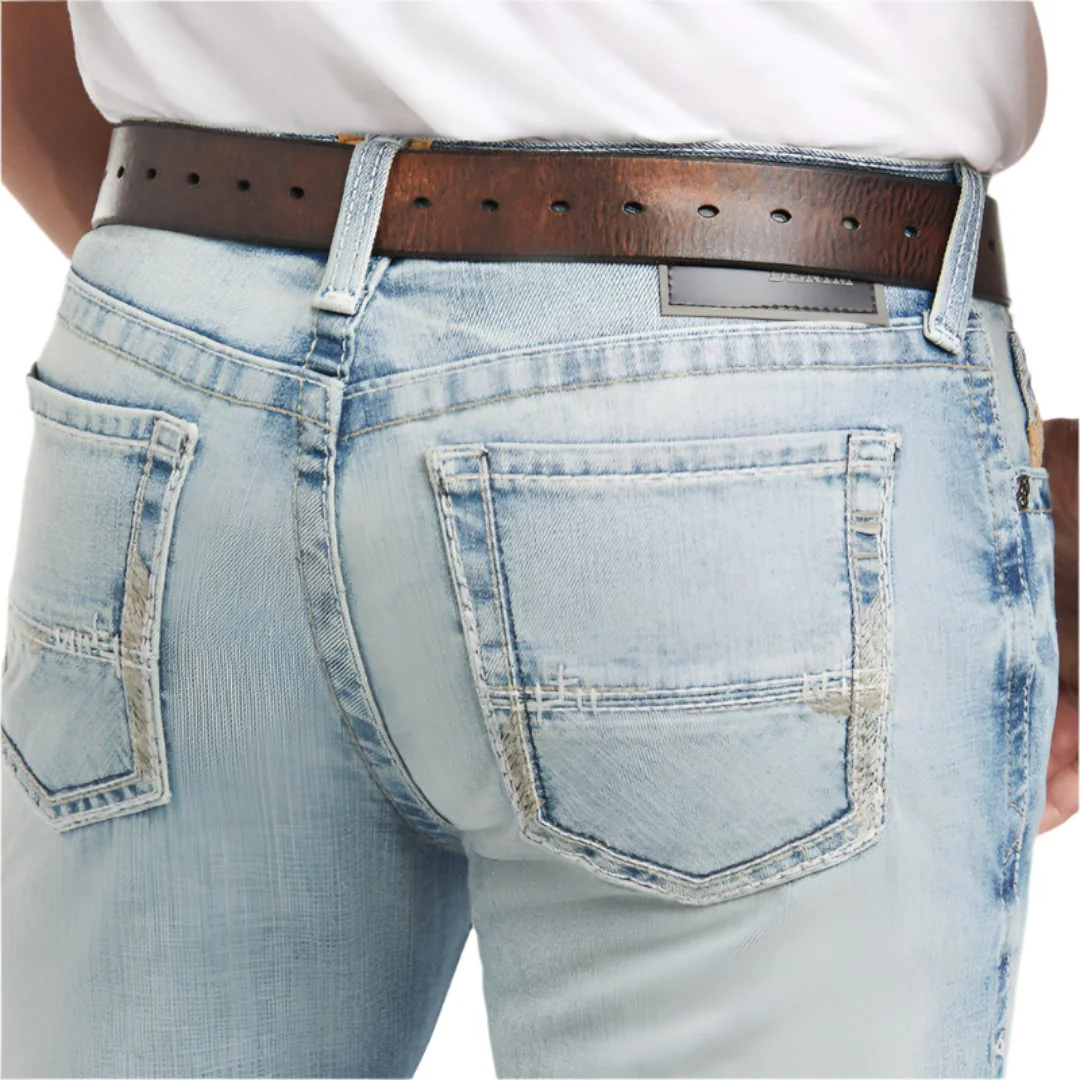 Ariat Men's M7 Rocker Stretch Stirling Stackable Straight Leg Jeans