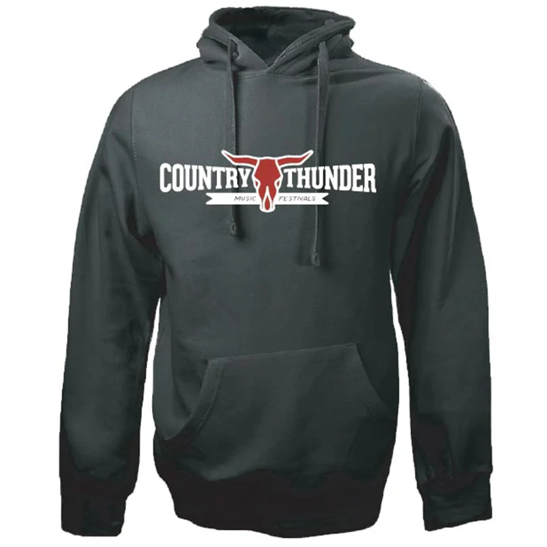 Country Thunder Unisex Logo Graphic Hoodie