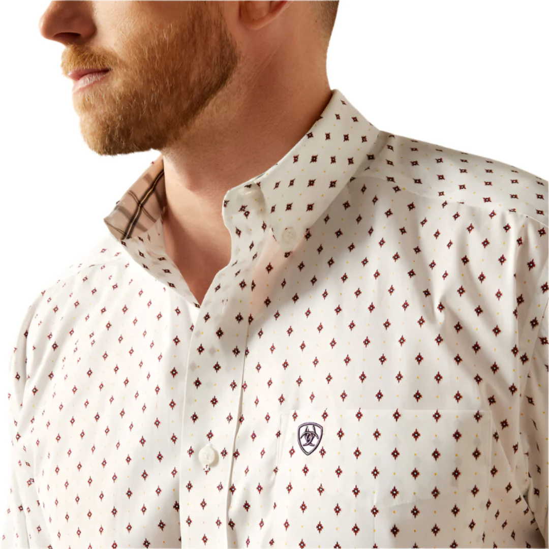 Ariat Men's Wrinkle Free Ross Classic Fit Long Sleeve Button Shirt