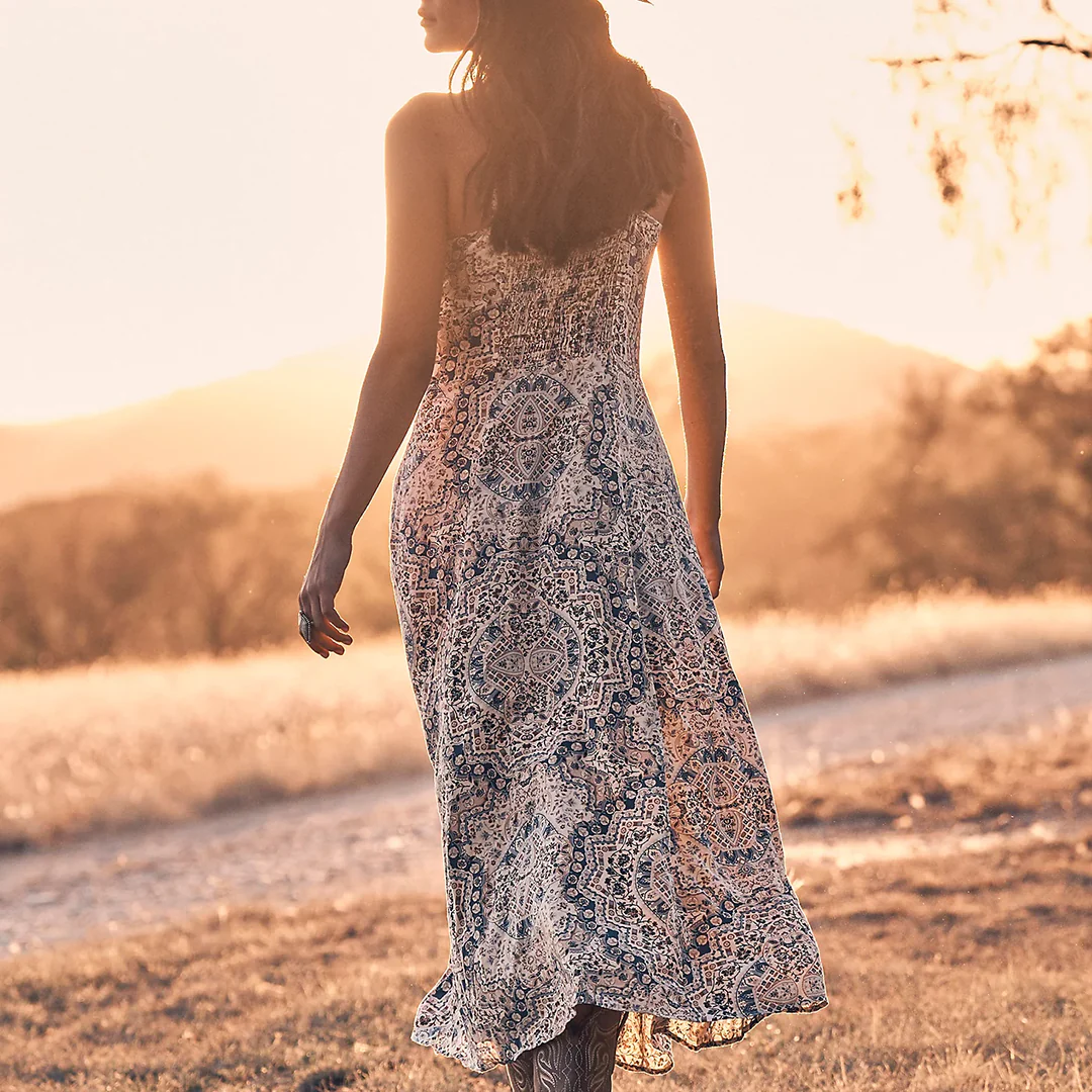 Wrangler Women's Western Tank Maxi Dress