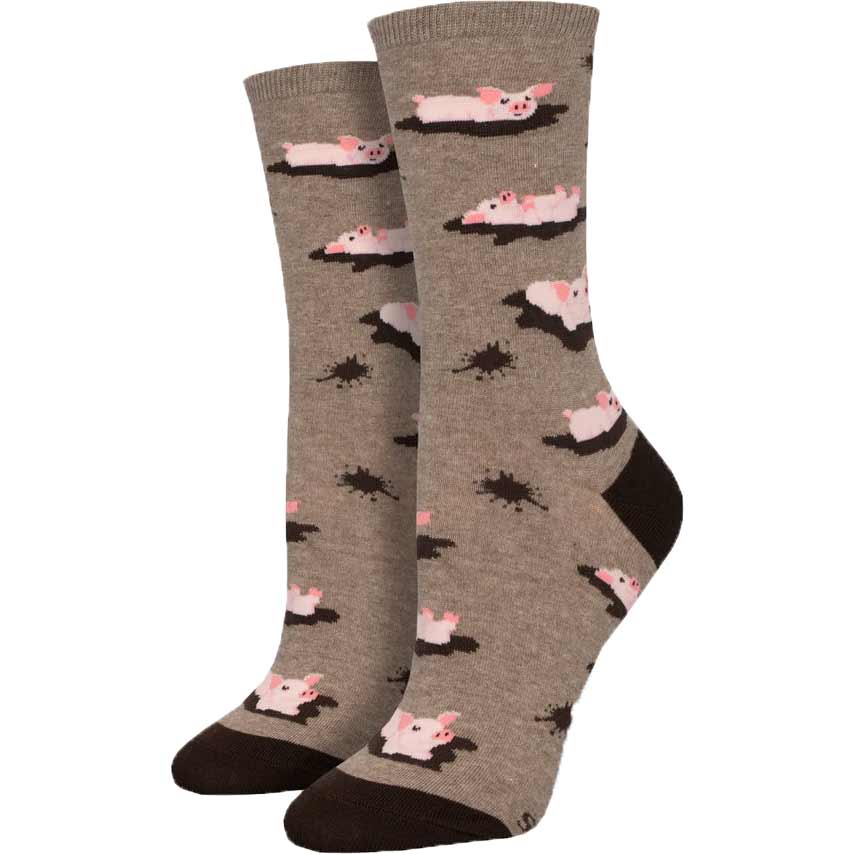 Socksmith Women's Pig Out Crew Socks