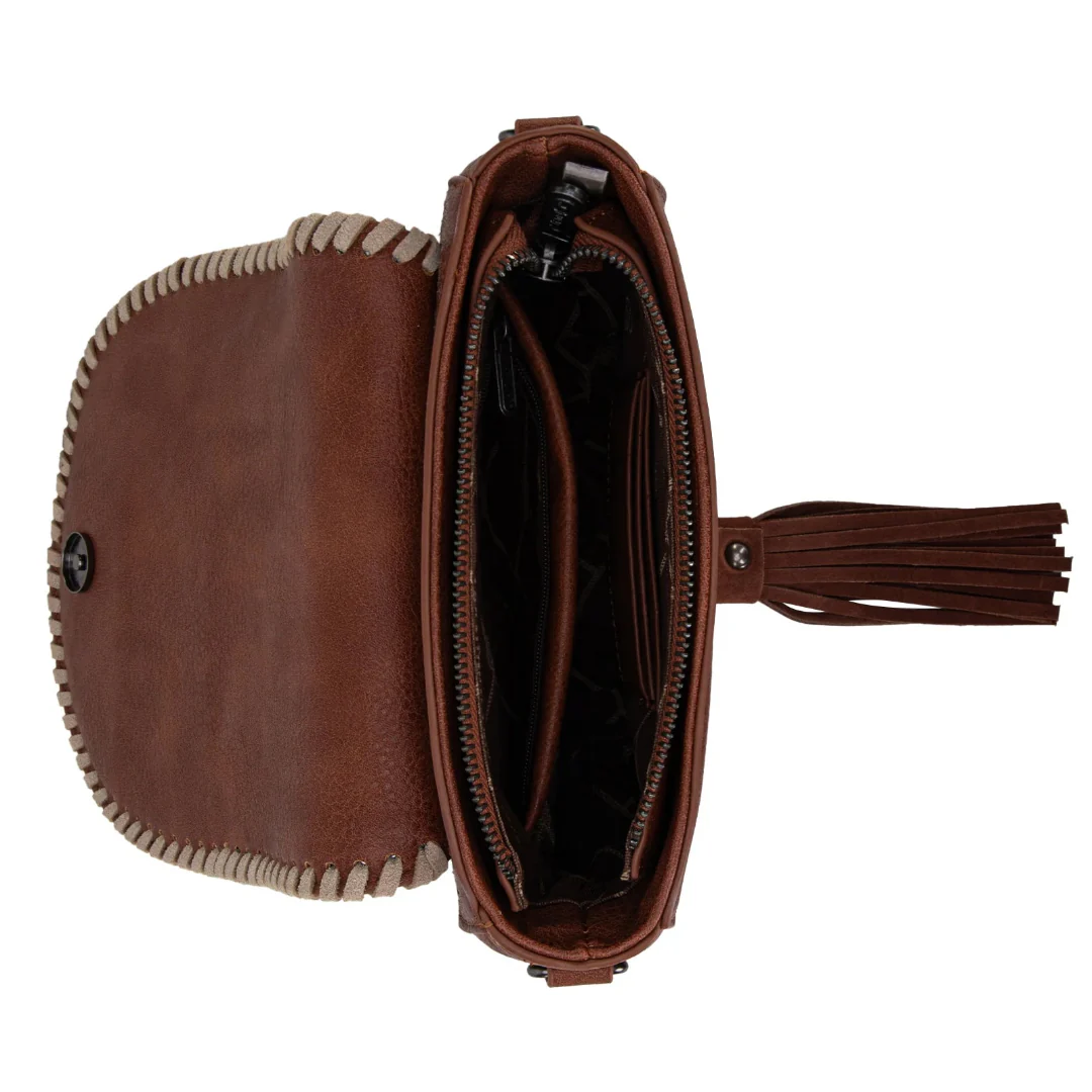 Wrangler Women's Aztec Print Mini Crossbody Purse