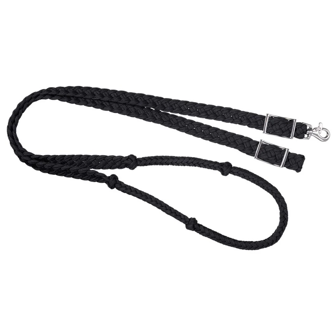 Tough1 Deluxe Knotted Cord Roping Reins