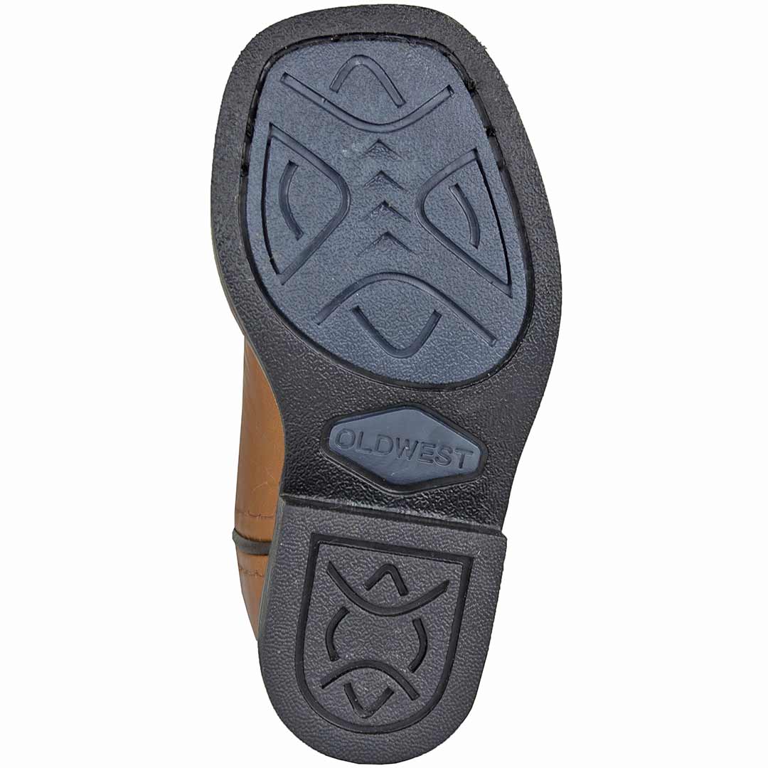 Old West Toddler Girls' Square Toe Cowgirl Boots