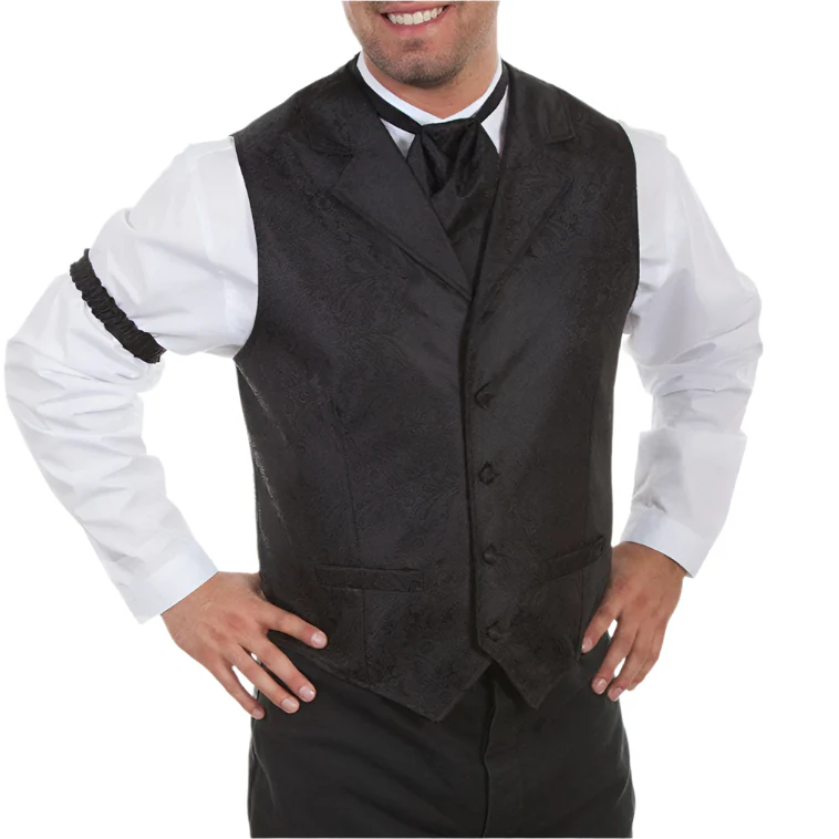 Scully Men's RangeWear Paisley Vest