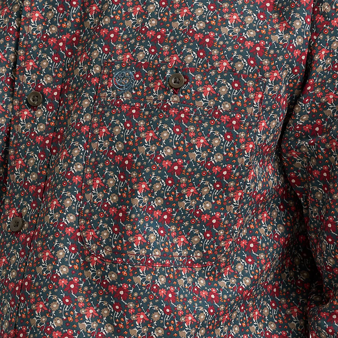 Wrangler Men's George Strait Long Sleeve Button Printed Shirt