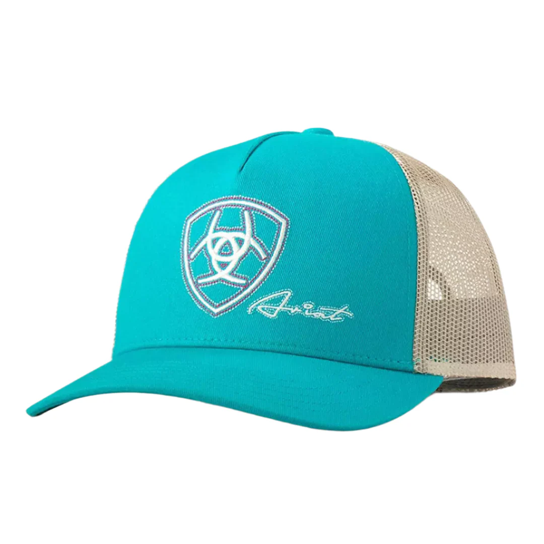 Ariat Women's Shield Embroidered Mesh Back Cap