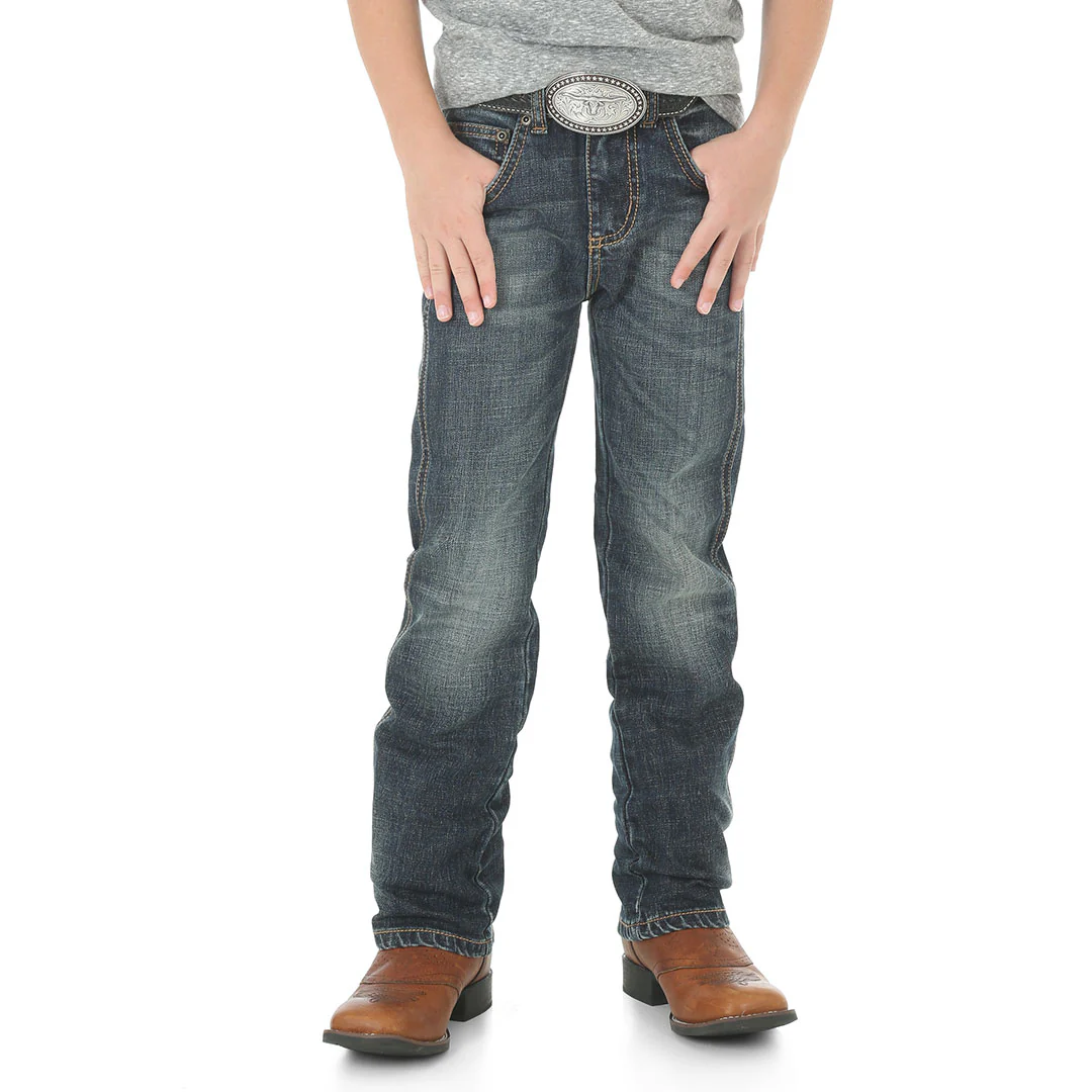 Wrangler Boys' Retro Slim Fit Straight Leg Jeans (8-20)