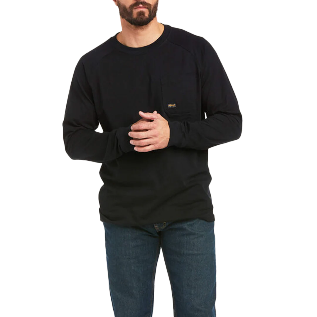Ariat Men's Rebar Cotton Strong Long Sleeve T-Shirt