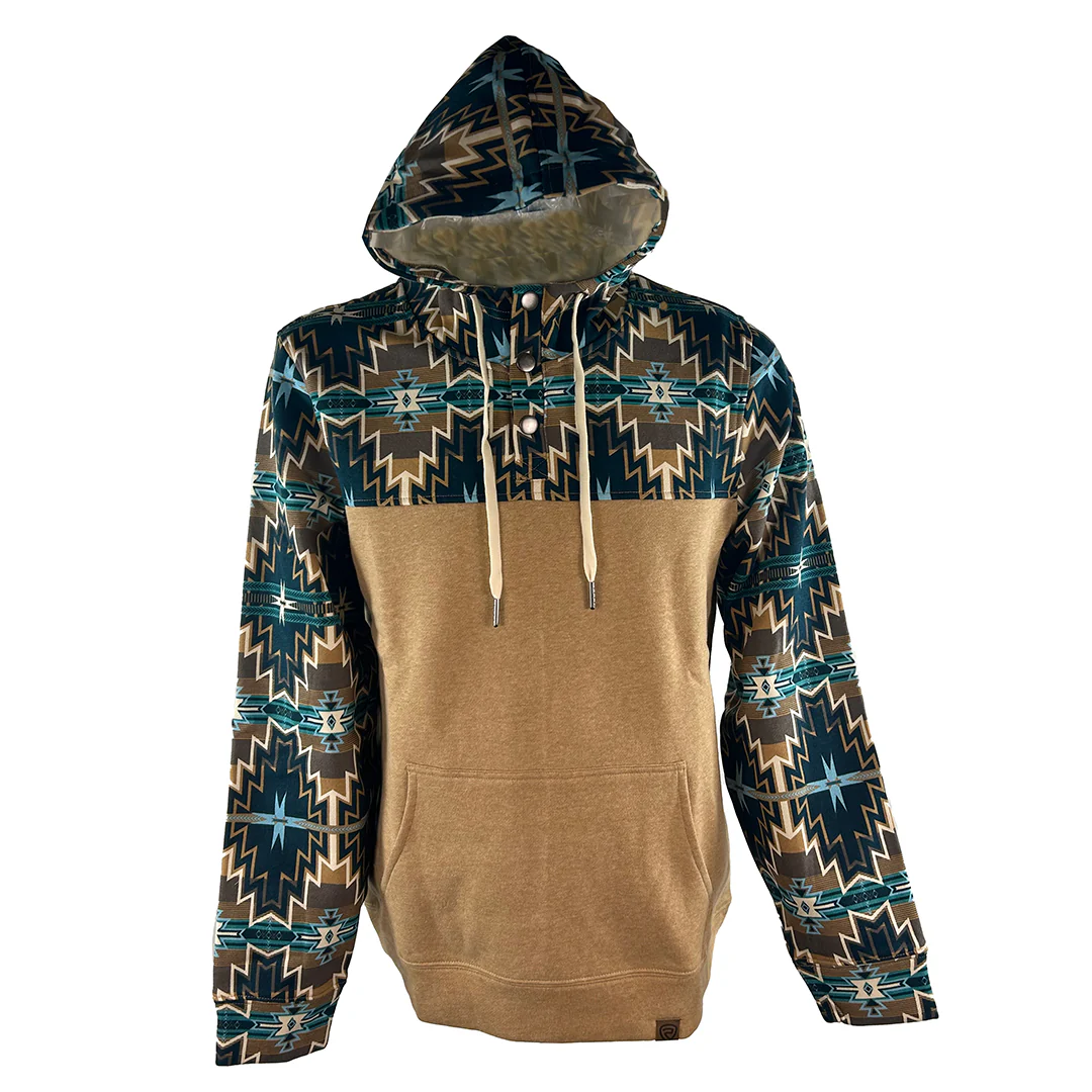 Rock & Roll Denim Men's Aztec Hoodie